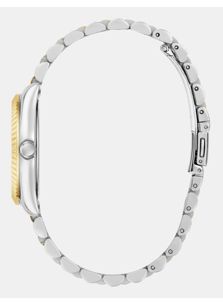 Guess Jada Women's Watch Gold/Silver 34 mm with Stainless Steel Strap & 3 Bar Water Protection - GW0936L3 - Image 3